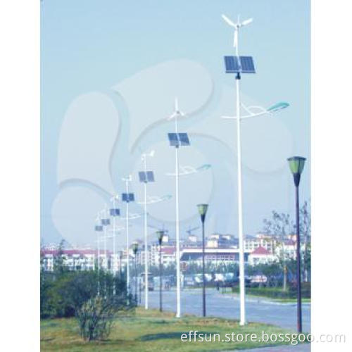 Wind & solar power LED outdoor light
